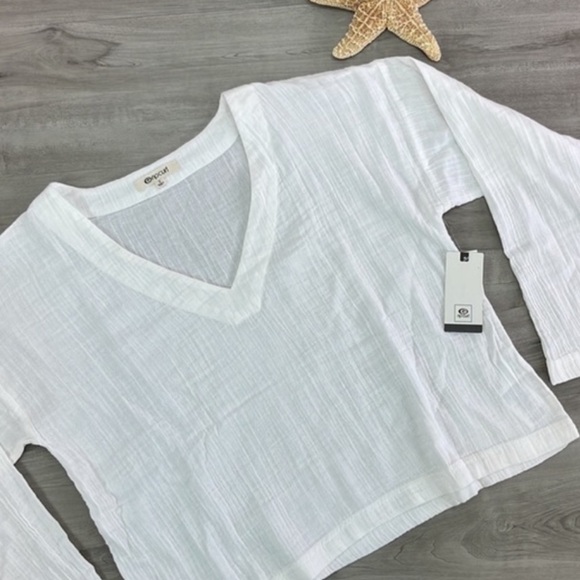 ☀️RIP CURL☀️ PREMIUM SURF LONGSLEEVE TOP COVER UP - Picture 5 of 10